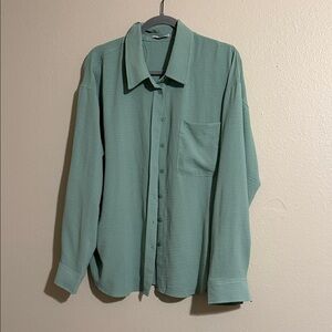 Staccato Green Blouse